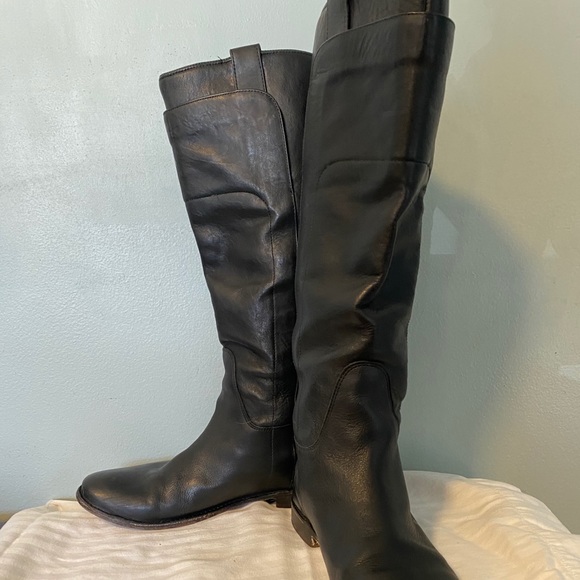 Frye Shoes - Frye Paige black knee high boots 8.5 size